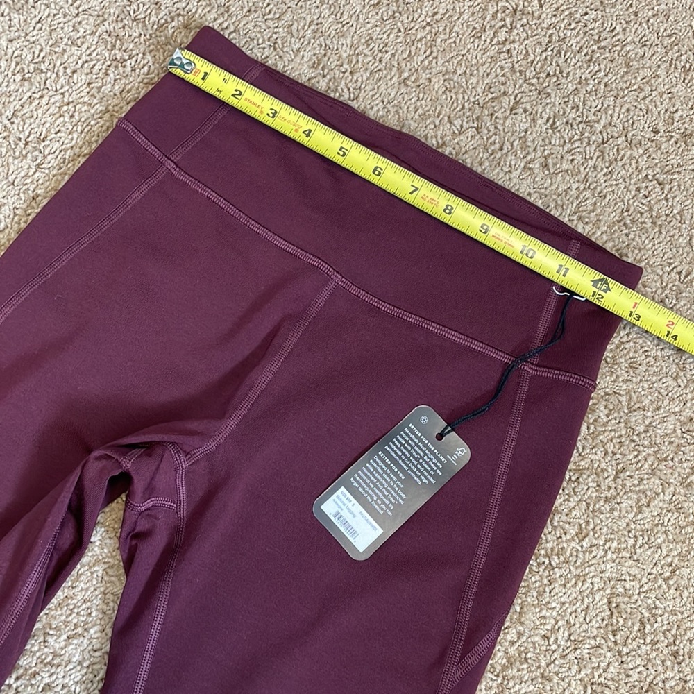 Allbirds Women's Natural Legging Aubergine - Picture 4 of 11